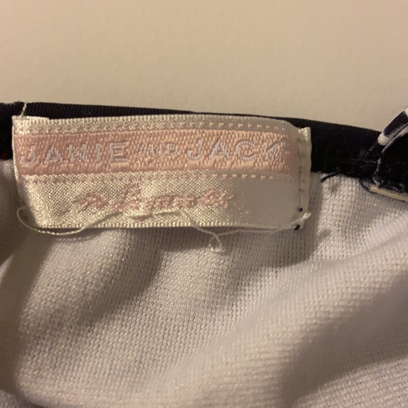 Janie and Jack Newborn nautical anchor sailor one piece swimsuit bathing suit - Picture 7 of 7